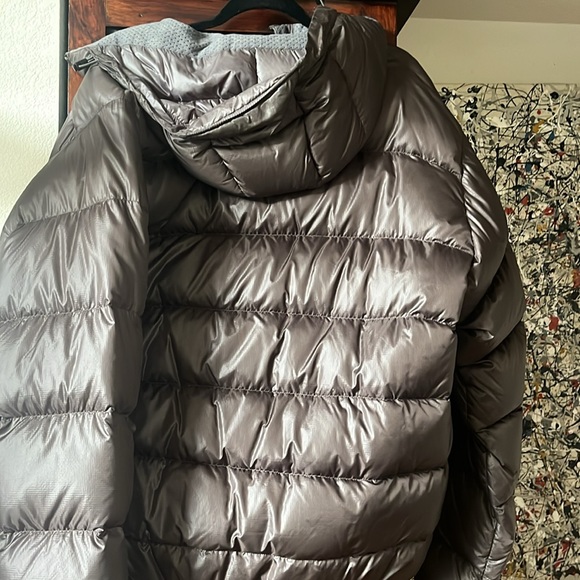 Mont Bell Brown Hooded Puffer Jacket - Picture 4 of 6